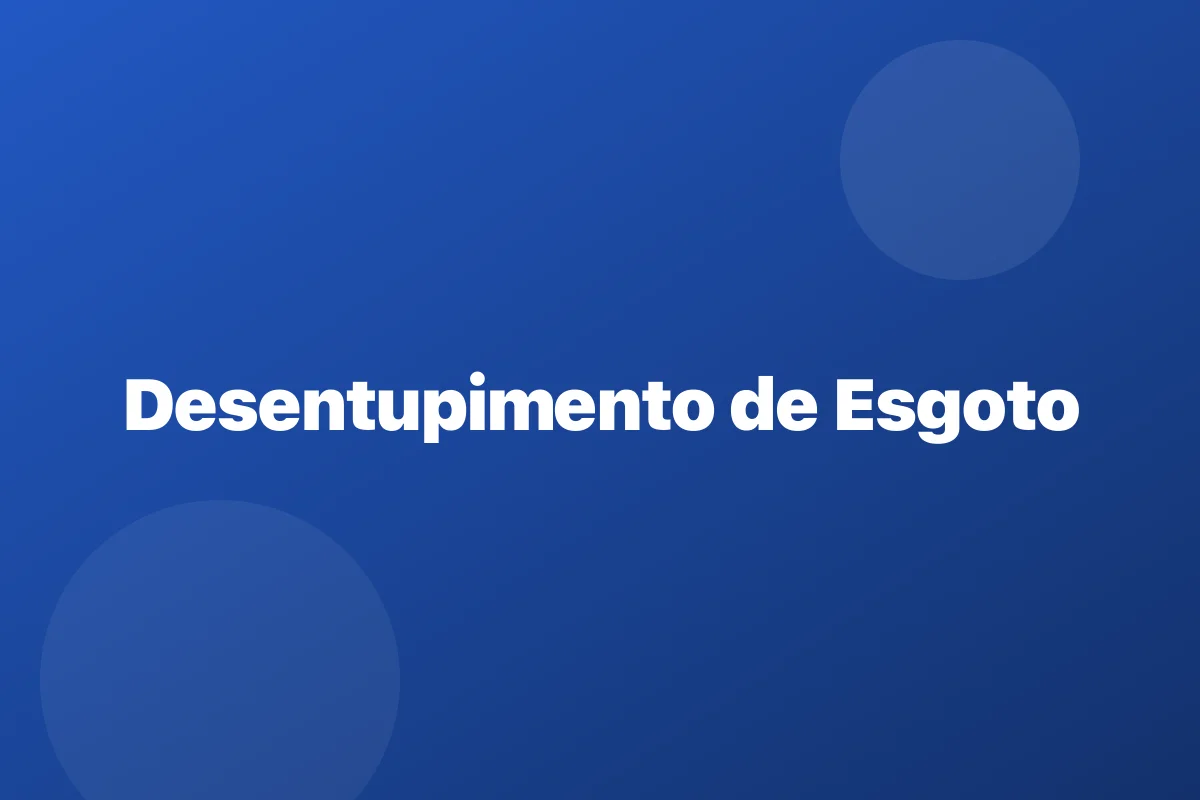 Desentupimento de esgoto em Embu das Artes – limpeza da coluna